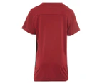Puma Youth Boys' Active Sport Poly Tee / T-Shirt / Tshirt - Intense Red