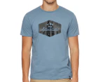 Jeep Men's Adventure Tee / T-Shirt / Tshirt - Dust Blue