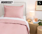 Morrissey Junior 1000TC Quilt Cover Set - Pink SB/DB