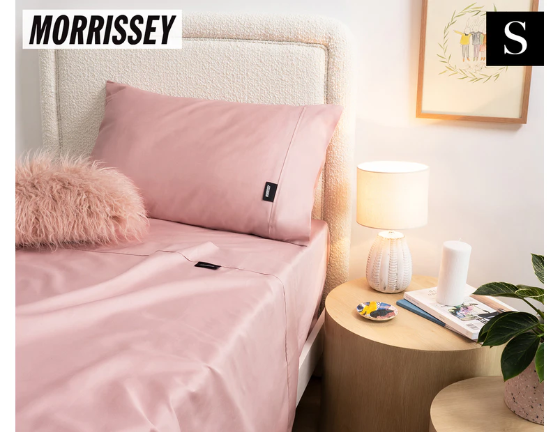 Morrissey Junior 1000TC Cotton Rich Bed Sheet Set - SB/KSB Pink