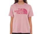 The North Face Women's Half Dome Triblend Tee / T-Shirt / Tshirt - Foxglove Lavender Heather