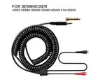 Audio Cable Wire Cord for Sennheiser HD25 HD250 HD265 HD430 HD480 HD535 HD540 HD545 HD560 HD565 HD580 HD600 HD650 Headphones