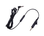 Audio Cable Remote Wire Cord with Mic Remote for BOSE QuietComfort 15 QC15 Headphones Android iPhone