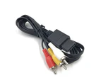 AV Audio Video TV RCA Cable Cord for Nintendo 64 NGC SFC SNES GameCube