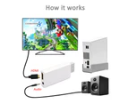 Wii/Wii U to HDMI Adapter Converter Adapter HD Audio Video Output