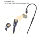 Replacement Audio Cable Mic for Shure SE215 SE315 SE425 SE535 SE846 UE900 Earphones Headphones