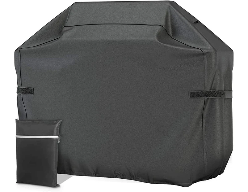 145cm BBQ Grill Cover Waterproof 210D Heavy-Duty Gas Grill Cover UV Resistant Barbecue Cover Rip Resistant
