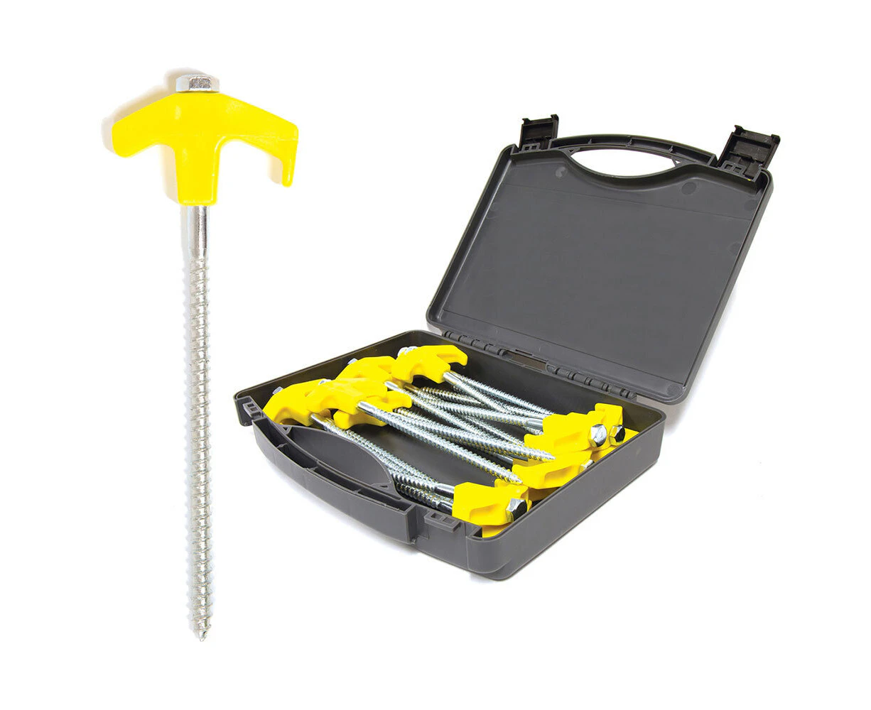 OZtrail Screw In Tent Peg Set