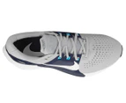 Nike Men's Air Zoom Vomero 15 Running Shoes - Wolf Grey/White/Midnight Navy