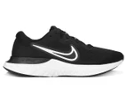 Nike Men's Renew Run 2 Running Shoes - Black/White/Dark Smoke Grey
