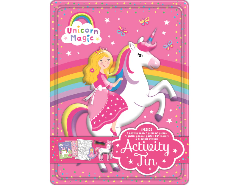 Unicorn Magic Activity Tin