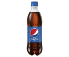 Pepsi Cola Soda Bottle 24 x 600mL