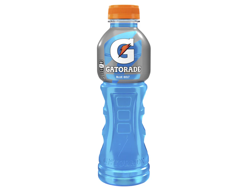 Gatorade Blue Bolt Bottles 12 x 600mL