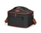 LOKASS Leakproof Cooler Bag Insulated Picnic Bag for Hiking(16L)-Black 1