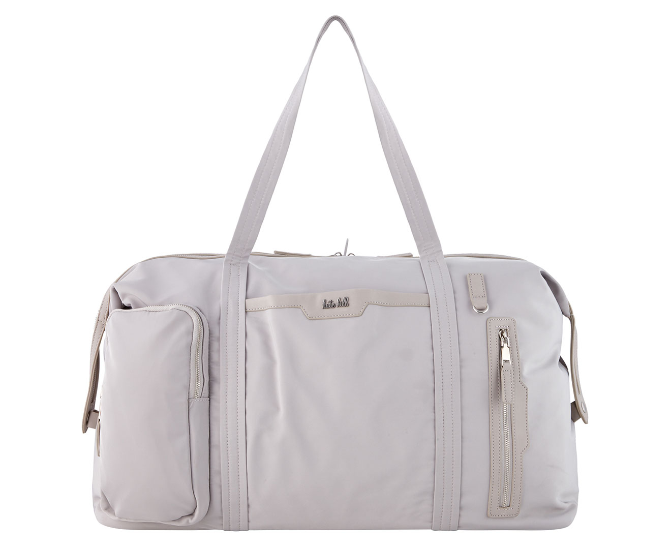 Kate Hill Nada Overnight Bag - Taupe | Catch.com.au