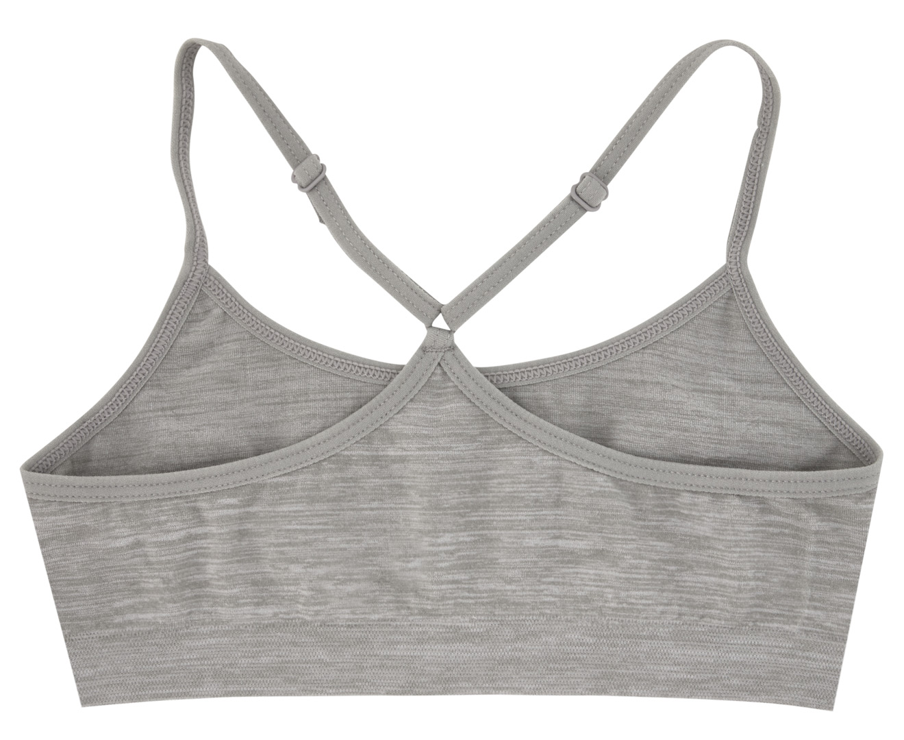 Calvin Klein Girls' Seamless Racerback Bralette 2-Pack - White