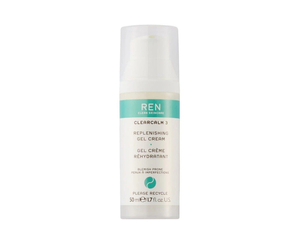 Ren Clearcalm Replenishing Gel Cream by Ren for Women - 1.7 oz Gel