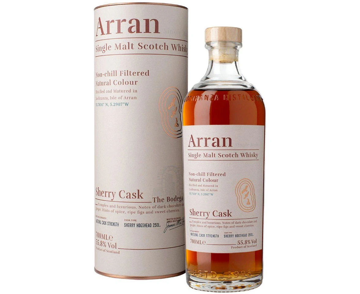 Arran Sherry Cask 'the Bodega' Cask Strength Single Malt Scotch Whisky 700ml