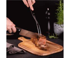 Tramontina 3-Piece Churrasco BBQ Carving Set w/ Cutting Board