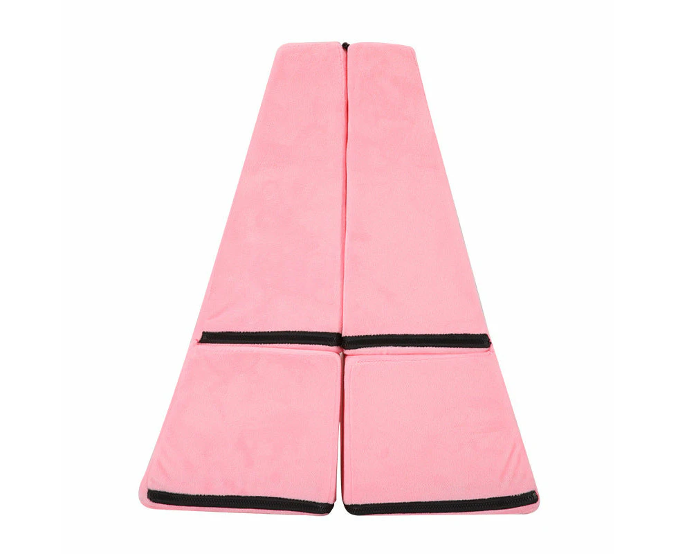 Trapezoid Deformable Sex Pillow Position Enhancer Cushion Kit - Pink