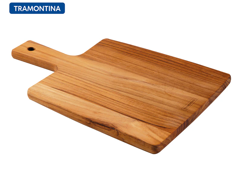 Tramontina 34x23cm Kitchen Serving Board w/ Handle - Natural