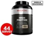 Musashi High Protein Powder Vanilla Milkshake 2kg / 44 Serves 1