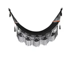 Byron Black Hammock with Spreader Bars