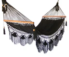 Byron Black Hammock with Spreader Bars