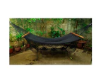 Byron Black Hammock with Spreader Bars