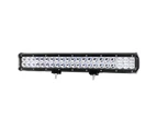 LIGHTFOX 20inch LED Light Bar Slim Dual Row Flood Spot Combo Beam 4X4 Offroad