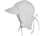 Toshi Flap Cap Baby Dove - Extra Small