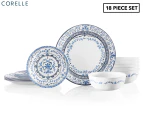 Corelle 18-Piece Signature Dinnerware Set - Vitrelle - Portofino