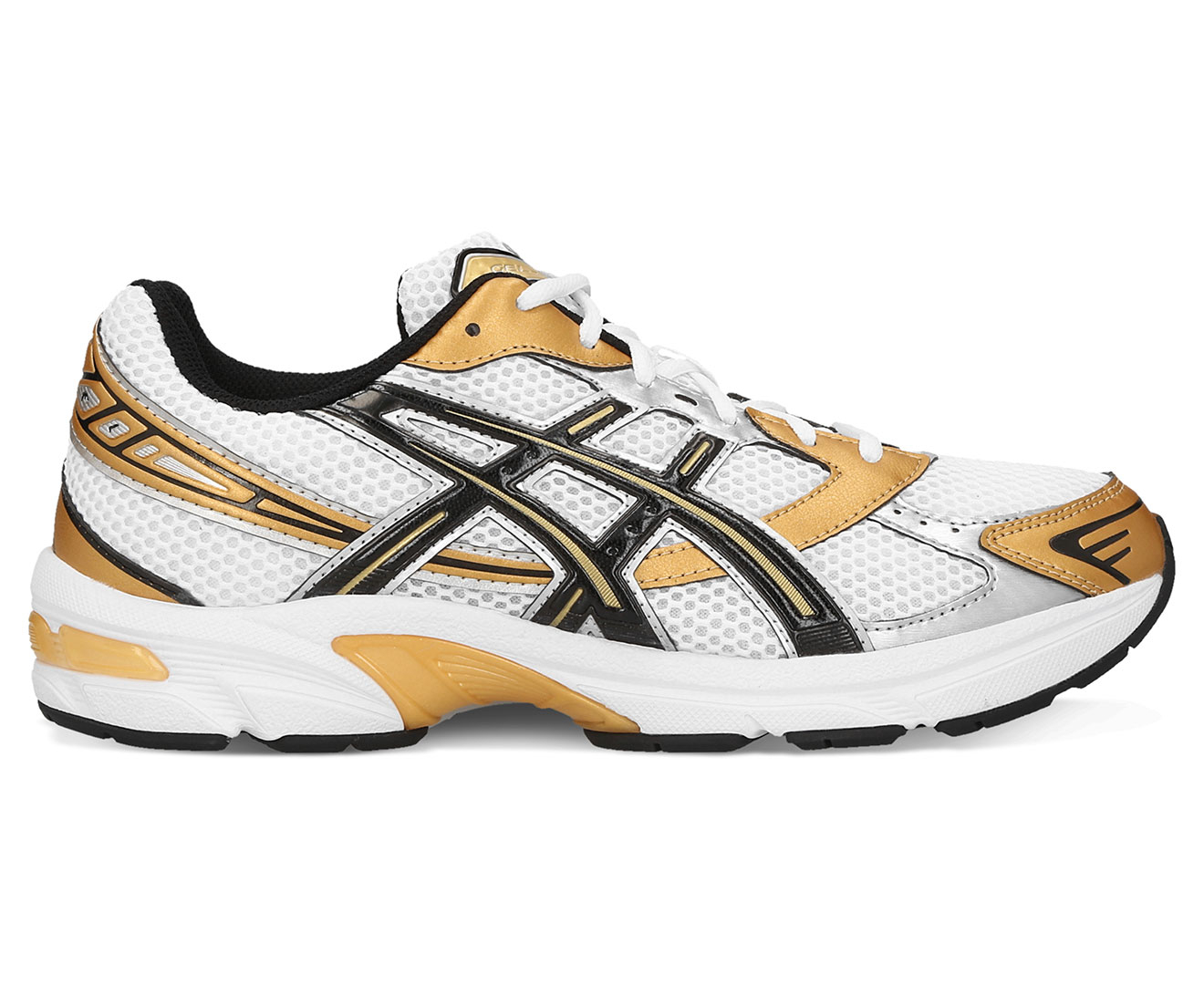 ASICS Men's GEL-1130 Running Shoes - White/Pure Gold | Catch.co.nz