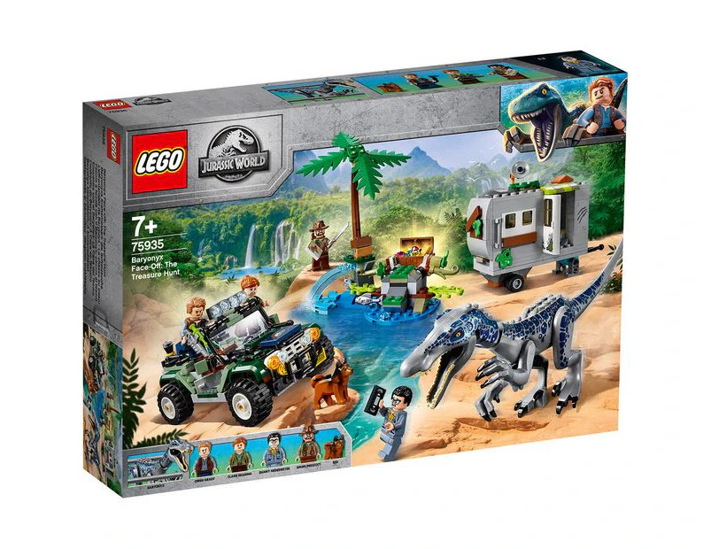 LEGO 75935 Jurassic World Baryonyx Face Off The Treasure Hunt