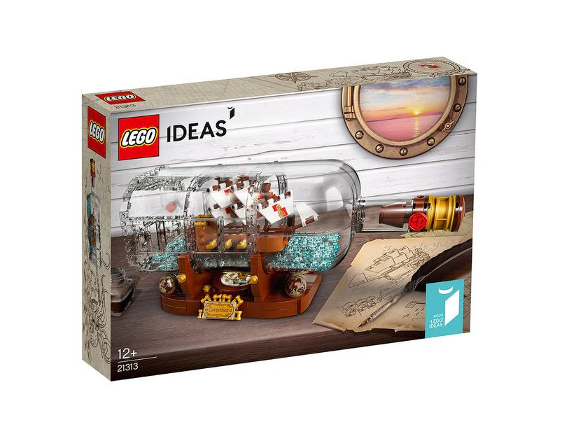 LEGO® Ideas Ship in a Bottle 21313