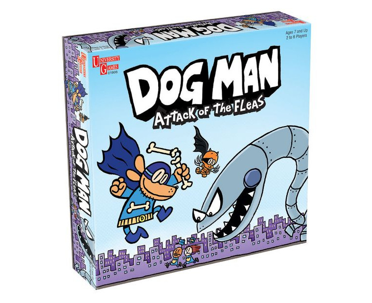 Dog Man – Attack Of The Fleas Game - Blue | Catch.co.nz