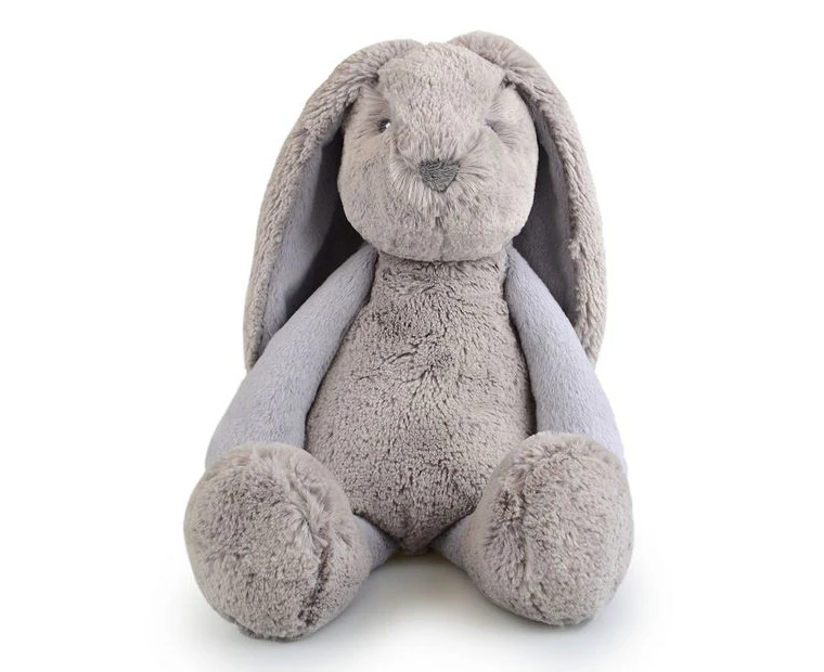 Frankie & Friends 39cm Bunny Soft Animal Plush Stuffed Toy Kids 3y+ Grey