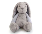 Frankie & Friends 39cm Bunny Soft Animal Plush Stuffed Toy Kids 3y+ Grey