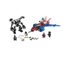 LEGO® Marvel Super Heroes Spiderjet vs. Venom Mech 76150