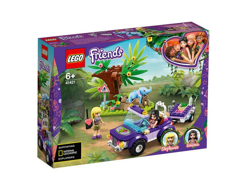 LEGO® Friends Baby Elephant Jungle Rescue 41421 - Purple