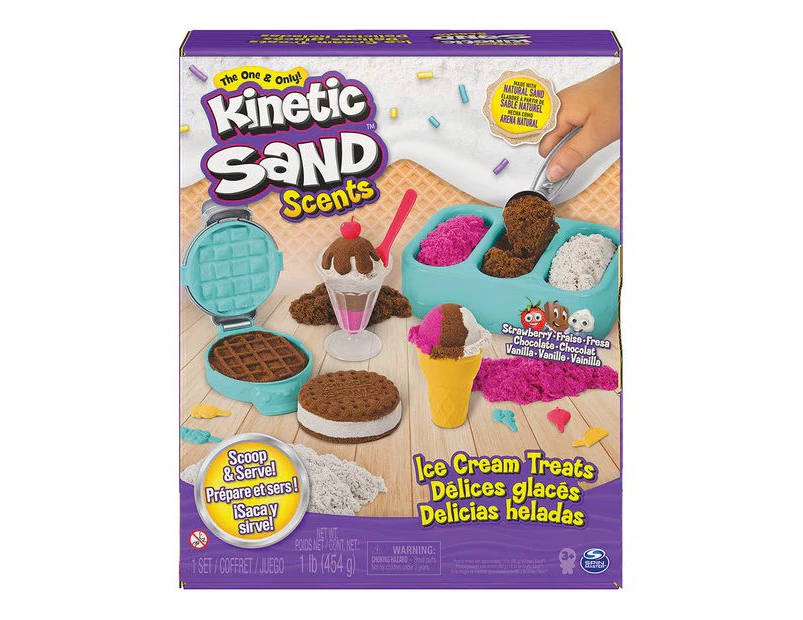 Kinetic Sand Ice Cream Treats - Multi