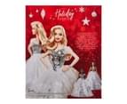 Barbie - 2021 Holiday Barbie Doll - Silver 3