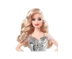 Barbie - 2021 Holiday Barbie Doll - Silver 4