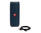 JBL Flip 5 Portable Bluetooth Speaker - Blue 4