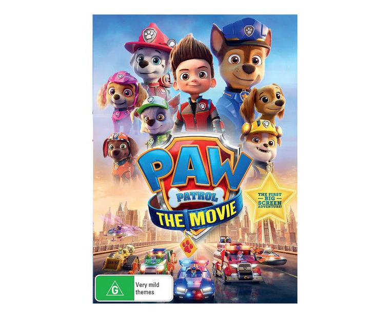 Paw Patrol - The Movie DVD