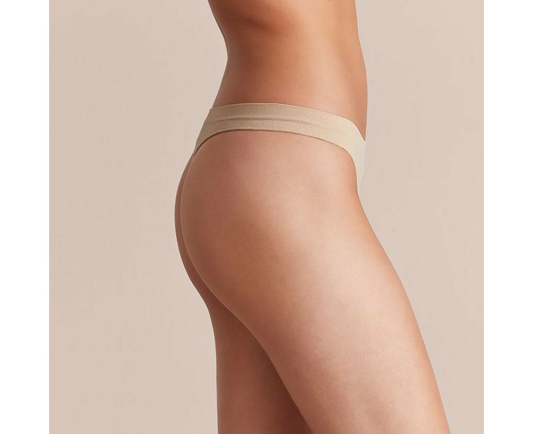 Ambra Seamless Singles G-String Brief - Neutral