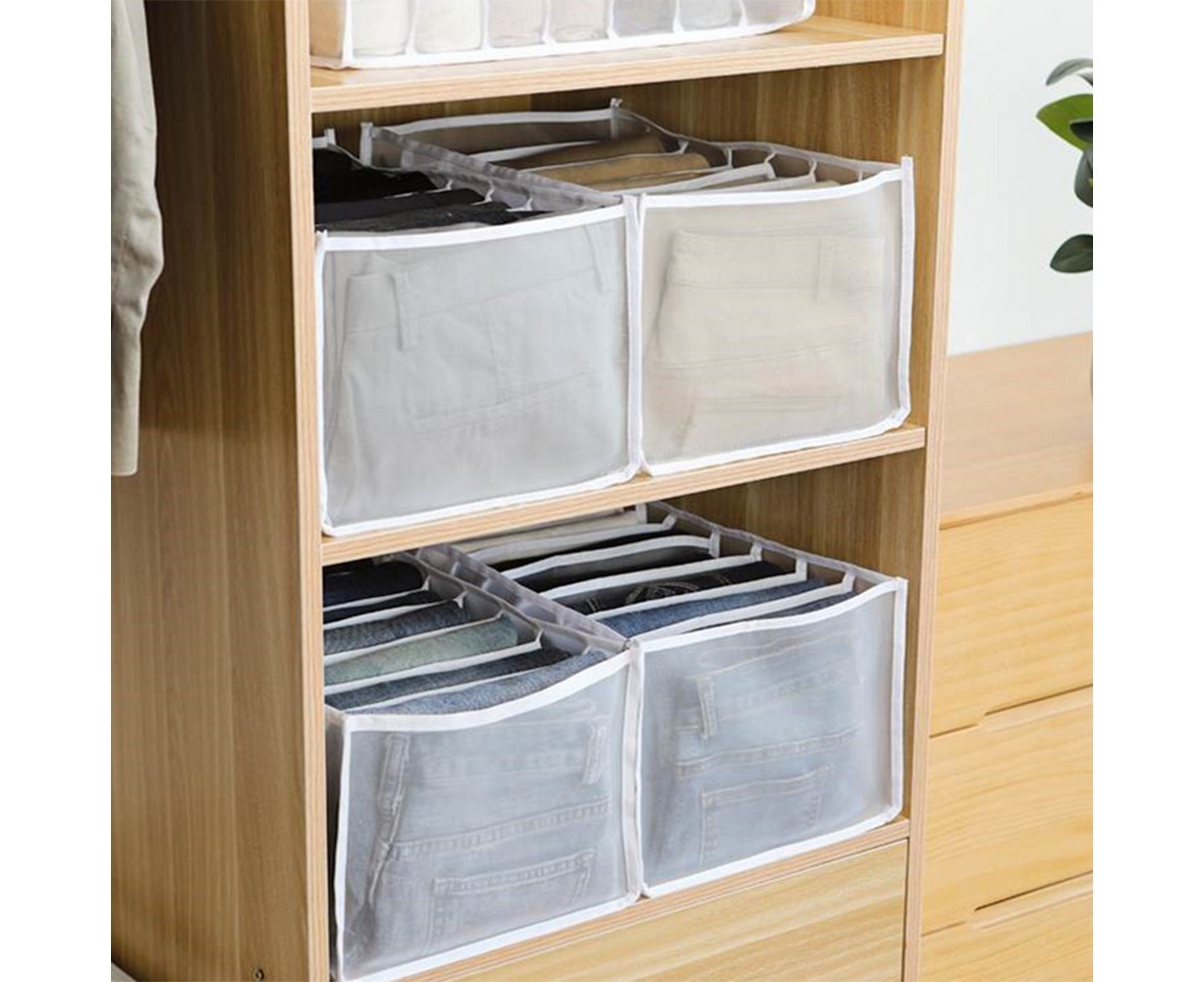 3pcs Pack Foldable Underwear Sock Bra Storage Organiser