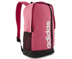 Adidas 22L Linear Backpack - Rose Tone/Black/White