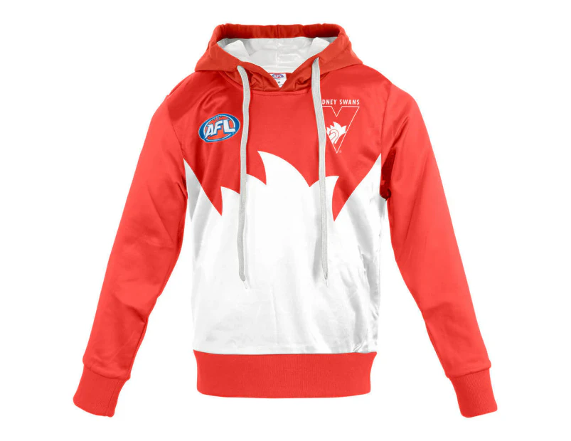 Sydney Swans Youth Long-Sleeved Guernsey Hoody