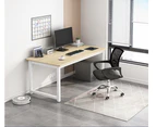 Maple 120cm Wooden Workstation Office Computer Desk Study Table Home